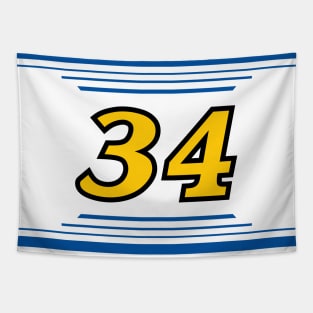 Michael McDowell #34 2024 NASCAR Design Tapestry