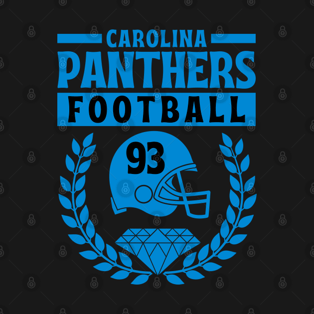 Carolina Panthers 1993 American Football by Astronaut.co
