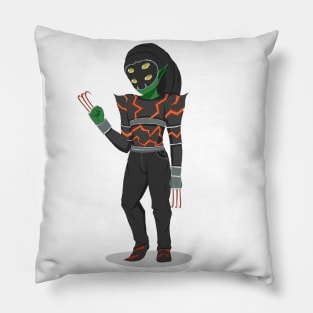 Orc fire Pillow