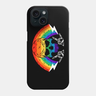 Skull Rainbow Cool Phone Case