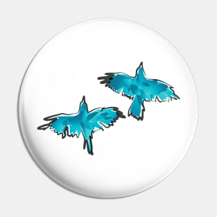 Two Birds Pin