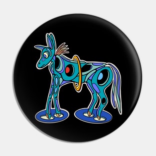 Abstract random cartoon creature #2 Pin