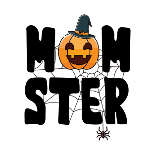 "Mom"-Ster with Witch Hat T-Shirt