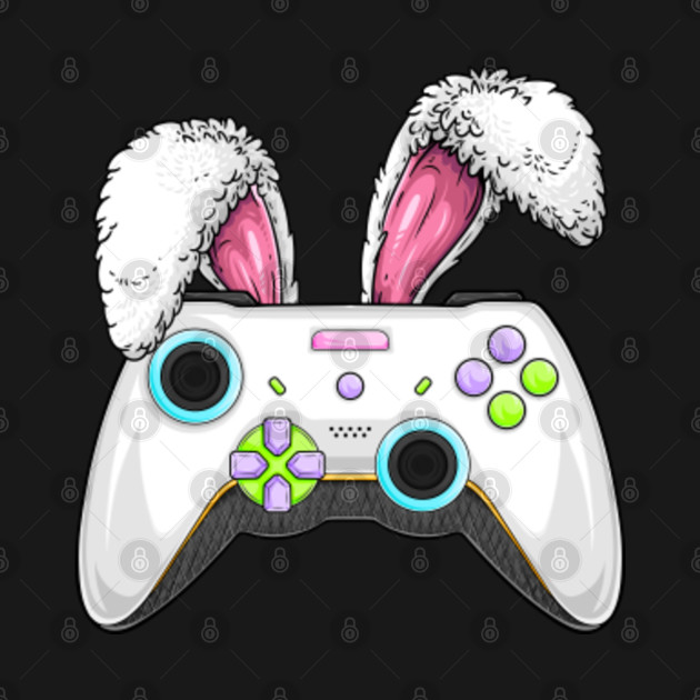 Disover Video Game Bunny Eggs Easter Gamer Kids Boys Gaming - Easter Gamer - T-Shirt