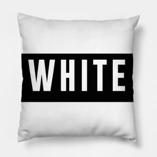 Black and white Pillow