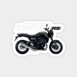 Kawasaki Z900RS 18 green, s Magnet