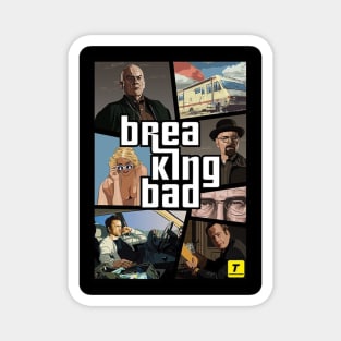 Breaking Bad GTA edition Magnet