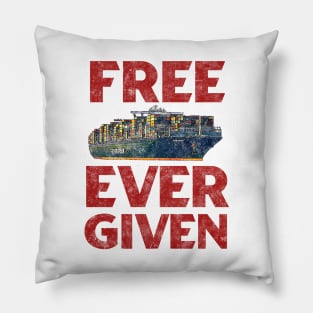 Free Ever Given Pillow