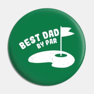 Best Dad By Par Minimal Pin