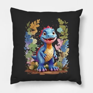 Cute Velociraptor Dinosaur Raptor Pillow