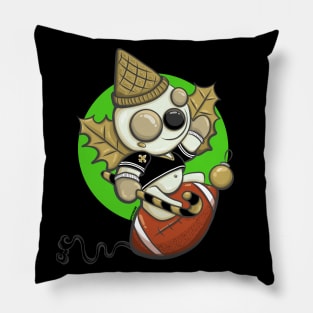 Who Dat Mr. Bingle! New Olreans Saints Pillow