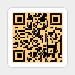 QR Warning Magnet