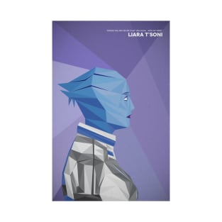 Geometric Liara T'Soni T-Shirt