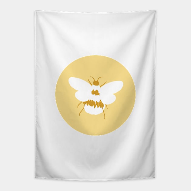 Bee Golden Tapestry by littlemoondance