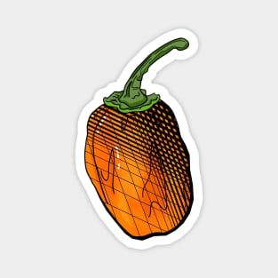 Habanero Chilli Pepper Sticker Spicy Hot Jalapeno Carolina Reaper Magnet