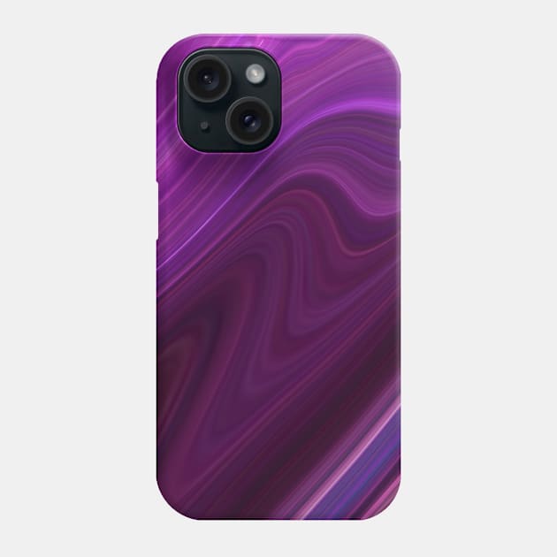 Abstract Purple Liquid 4 Phone Case by dewarafoni