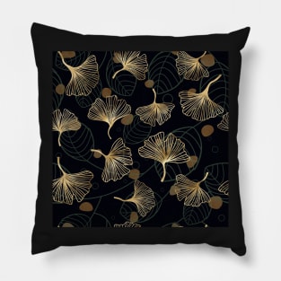 Ginko leaves pattern Pillow