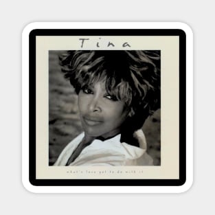 Tina Turner 80s Retro Style Magnet