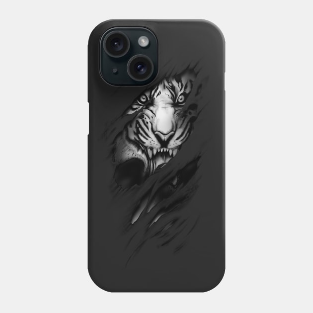 White Tiger Phone Case by Buy Custom Things