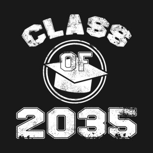 class of 2035 grunge texture T-Shirt