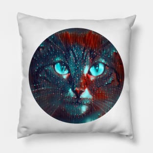 Cheerful mycat, revolution for cats Pillow