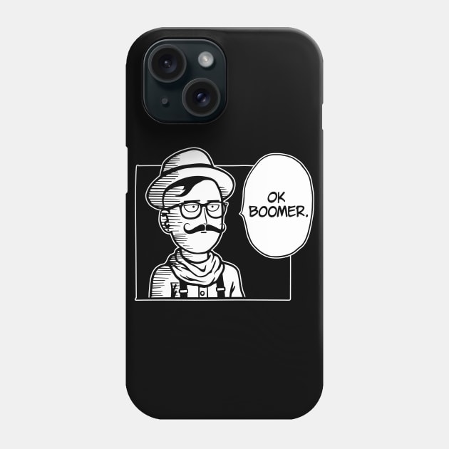 One Insult Man Phone Case by mikehandyart