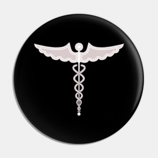 Caduceus Staff of Hermes Pin