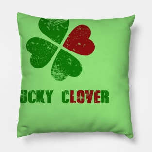 LUCKY cLOVEr Pillow