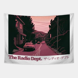 The Radio Dept • • Original Fan Retro Design Tapestry