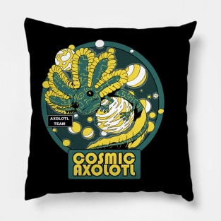 Cosmic Axolotl Pillow