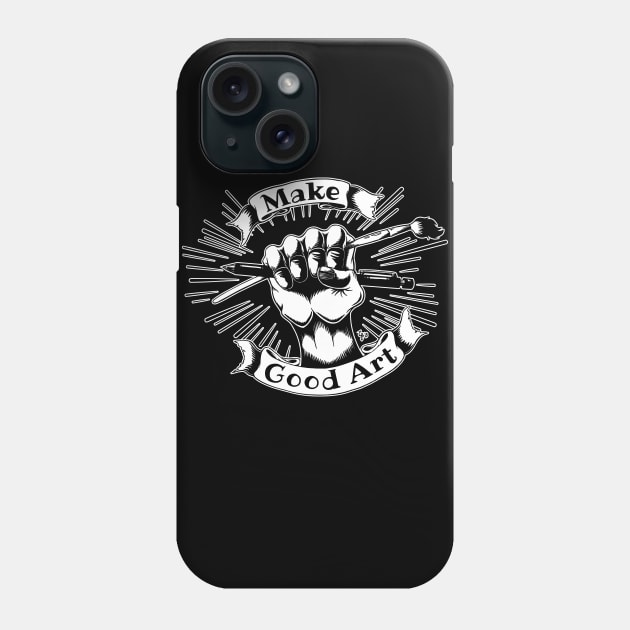 Make good Art Phone Case by cb-illustratie