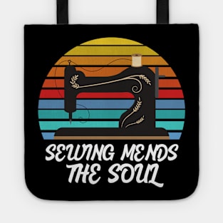 Sewing mends the Soul Tote