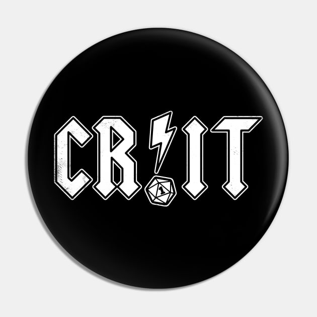 CRIT Pin by blairjcampbell