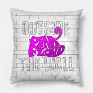 OUTSIDE || THE WALL (PINK FLOYD) Pillow