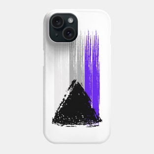 Pride Collection - Demisexual Pride Flag (Paint Streak/Vertical) Phone Case