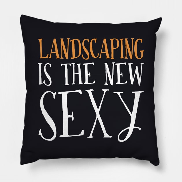 Gifts For Landscaping Lovers Pillow by divawaddle