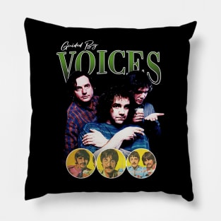 Bee Thousand Blossoms Guided Voices Band T-Shirts, Indie Rock Petals of Fashion Excellence Pillow