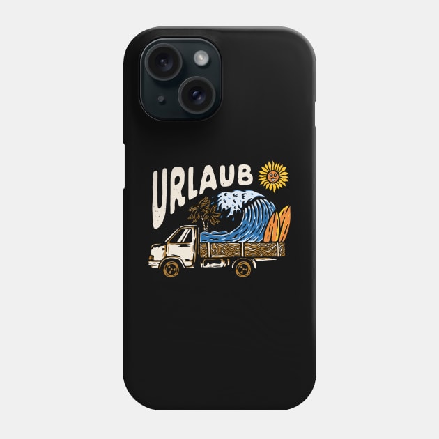 Urlaub Phone Case by Myspacework