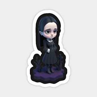 Wednesday Addams Sticker I Jenna Ortega sticker Magnet