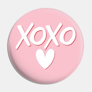 XOXO Love of Valentine's Day Pin