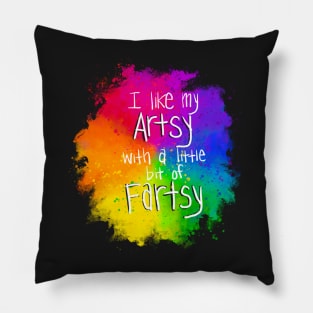 Artsy Fartsy Pillow