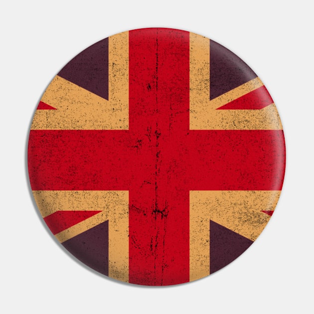 Vintage Retro British Flag Pin by Happy as I travel