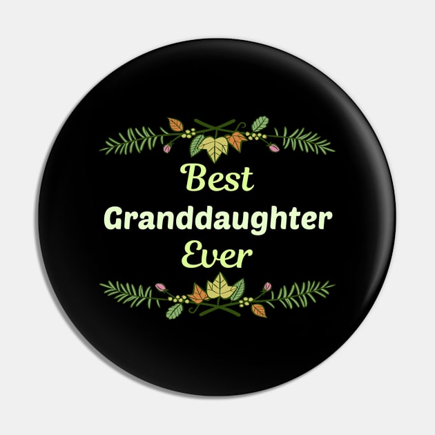 Family Leaf Granddaughter Pin by Happy Life