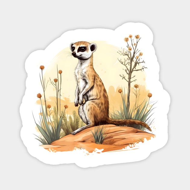 Meerkat Magnet by zooleisurelife