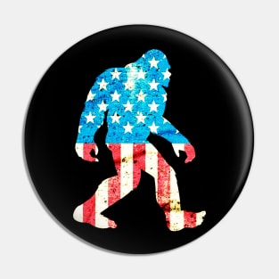 Funny Bigfoot Pin