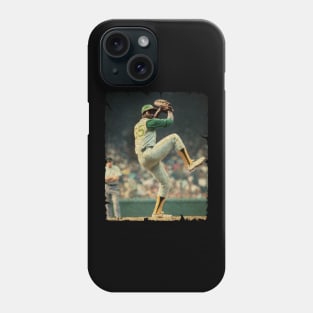 Vida Blue - Three Time World Series Champion Pitcher, 1973 Phone Case