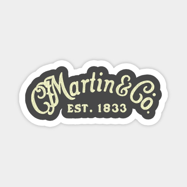 Vintage Martin Magnet by Abi Mencret