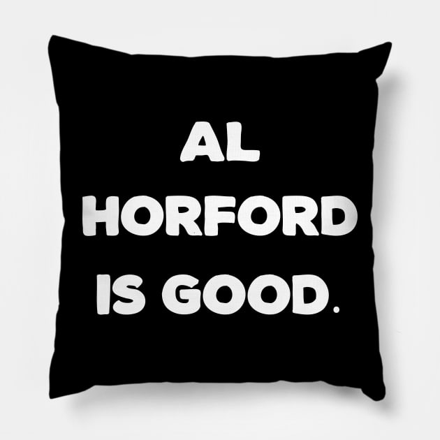 Al Horford Is Good Pillow by Pigmentdesign