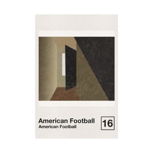 American Football 2 / Minimalist Style Graphic Poster Design T-Shirt