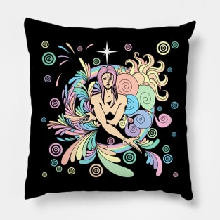 Psychedelic trip Pillow